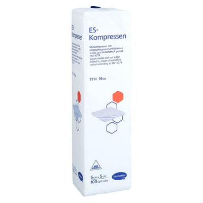 Es Kompress Unst5x5 cm 16f Produktbild 1