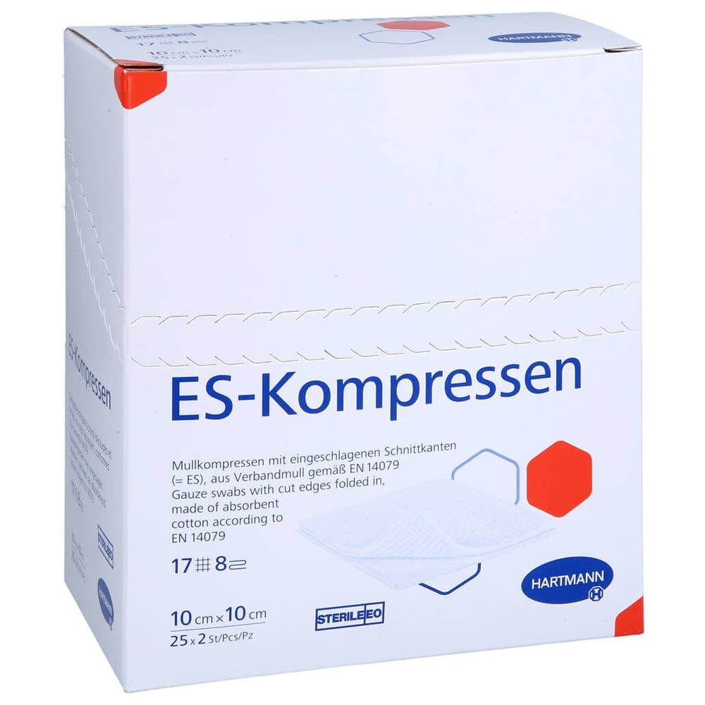 ES-Kompressen steril 10x10 cm 8fach