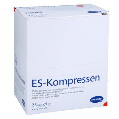 ES-Kompressen steril 7,5x7,5 cm 8fach