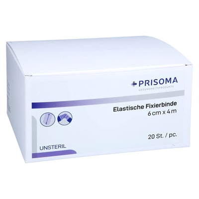 Fixierbinde elastisch Prisoma 6 cmx4 m