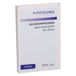 Saugkompresse plus Prisoma extra stark 10x15cm