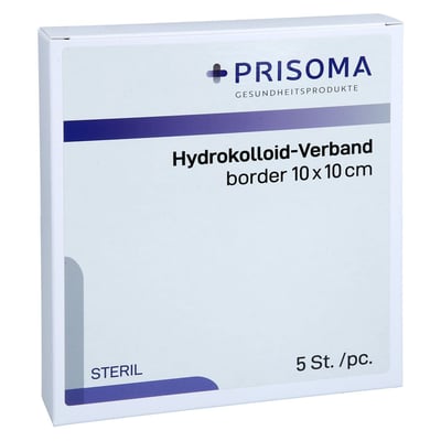 HYDROKOLLOID-Verband border 10x10 cm
