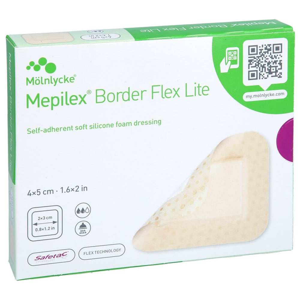 Mepilex Border Flex Lite 4 x 5 cm C P C medical