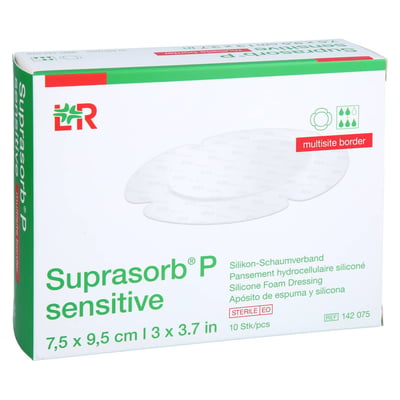 Suprasorb P sensitiv 7,5x9,5 cm Produktbild 1