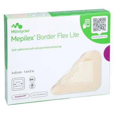 Mepilex Border Flex Lite 4 x 5 cm + Prisoma