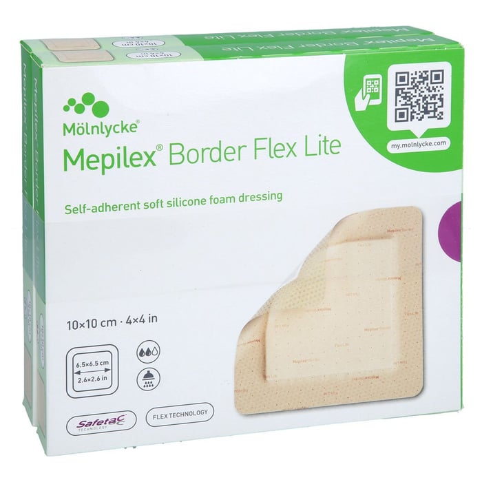 Mepilex Border Flex Lite 10 x 10 cm