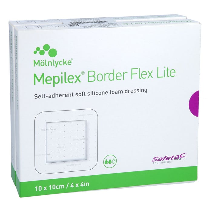Mepilex Border Flex Lite 10 x 10 cm
