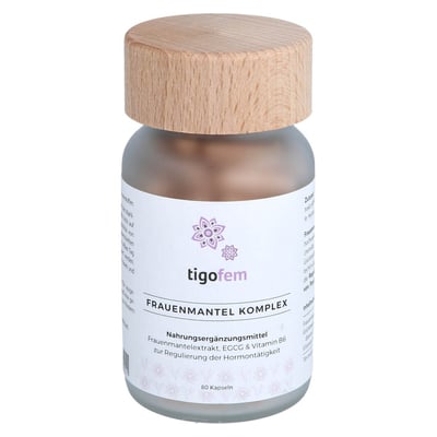 Tigofem Frauenmantel Komplex+Vit. B6+Grüntee Kapseln