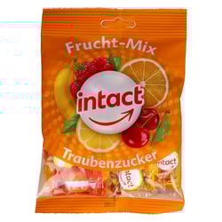 Intact Traubenzucker Beutel Frucht-Mix