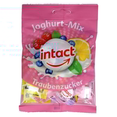 Intact Traubenzucker Beutel Joghurt-Mix
