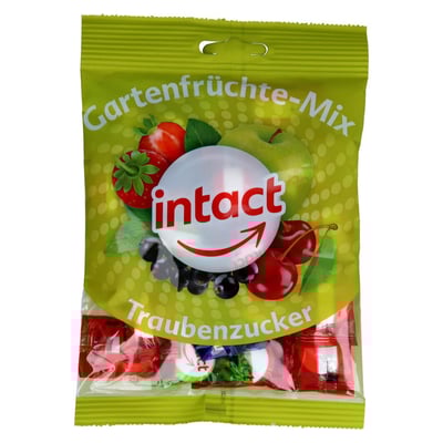 Intact Traubenzucker Beutel Gartenfrüchte-Mix