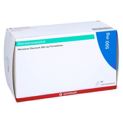 Abirateron Glenmark 500 mg