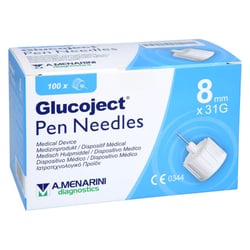 Glucoject Pen-Nadeln 8 mm 31 G 0.25 mm