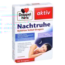 Doppelherz Nachtruhe Baldrian Schlaf-Dragees