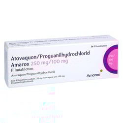 Atovaquon/Proguanilhydrochlorid Amarox 250 mg/100 mg