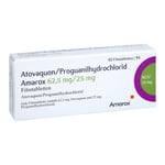 Atovaquon/Proguanilhydrochlorid Amarox 62,5 mg/25 mg Produktbild 1