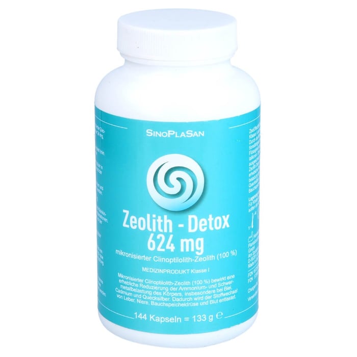 Zeolith Detox Med 624 mg Kapseln