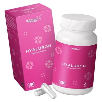 Hyaluronsäure 500 mg vegan Kapseln