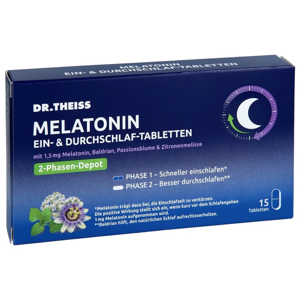 DR.THEISS Melatonin Ein- & Durchschlaf-Tabletten