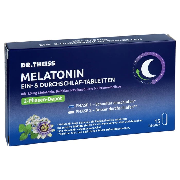 DR.THEISS Melatonin Ein- & Durchschlaf-Tabletten