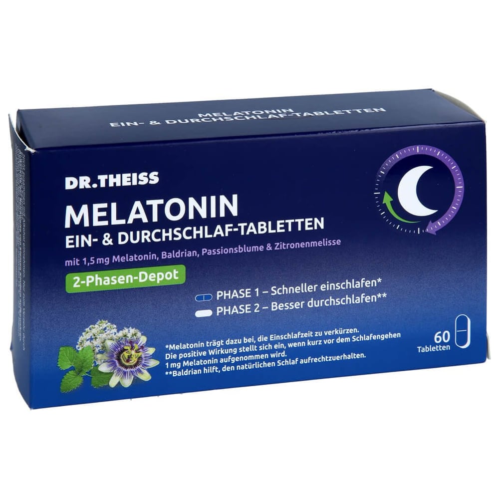 Dr.Theiss Melatonin Ein- & Durchschlaf-Tabletten