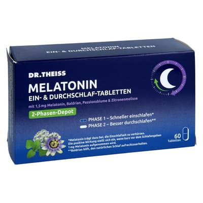 Dr.Theiss Melatonin Ein- & Durchschlaf-Tabletten