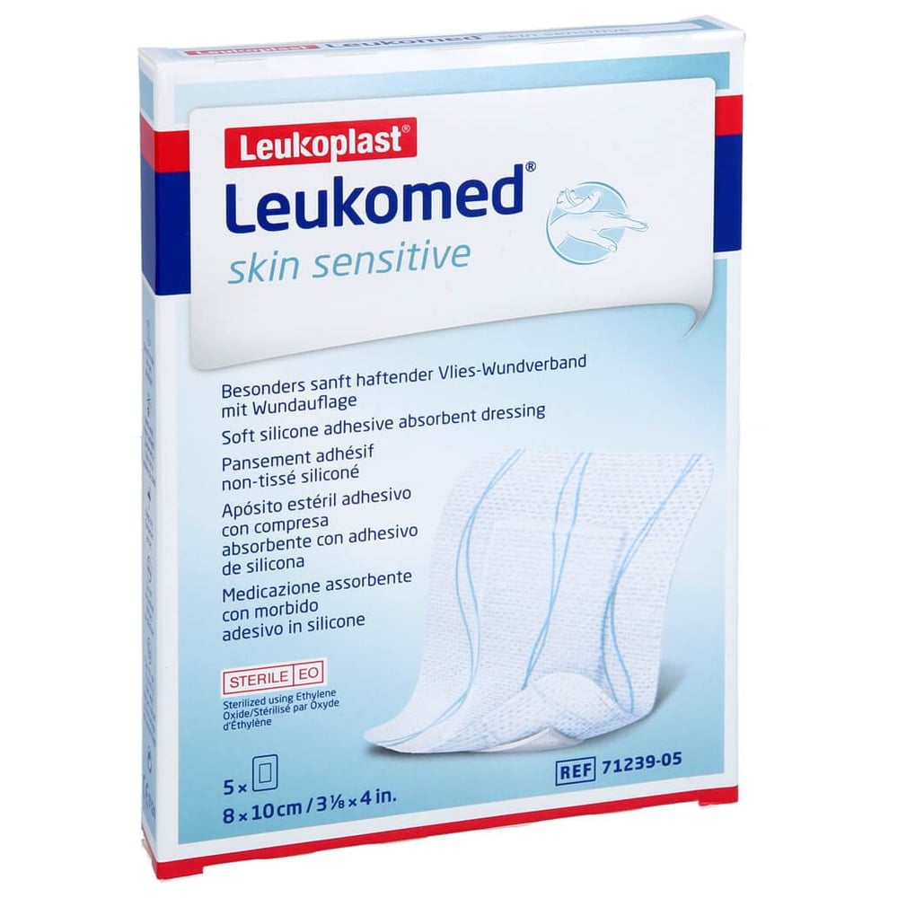 Leukomed skin sensitive steril 8x10 cm