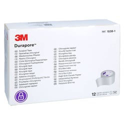 Durapore Silkpflaster 2,5 cmx9,1 m Rolle