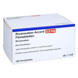 Rivaroxaban Accord 2,5 mg