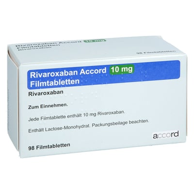 Rivaroxaban Accord 10 mg Produktbild 1