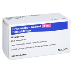 Rivaroxaban Accord 15 mg