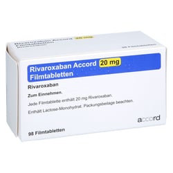 Rivaroxaban Accord 20 mg