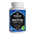 Biotin 10 mg hochdosiert + Zink + Selen Produktbild 1