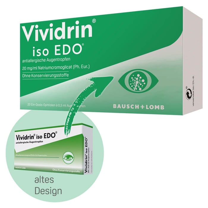 Vividrin iso EDO antiallergische Augentropfen