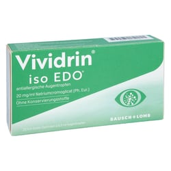 Vividrin iso EDO antiallergische Augentropfen