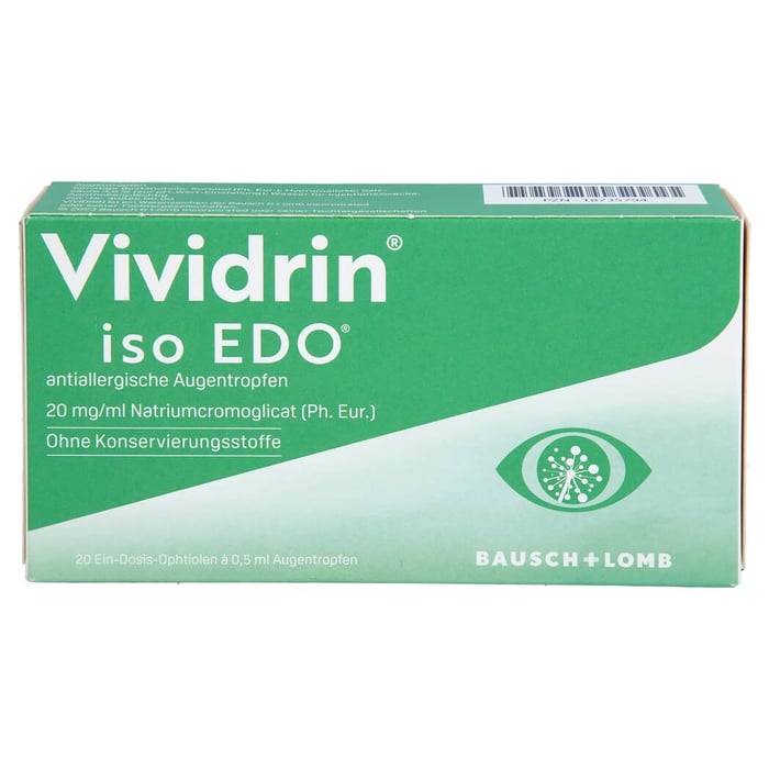 Vividrin iso EDO antiallergische Augentropfen