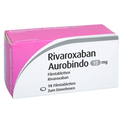Rivaroxaban Aurobindo 15 mg Produktbild 1