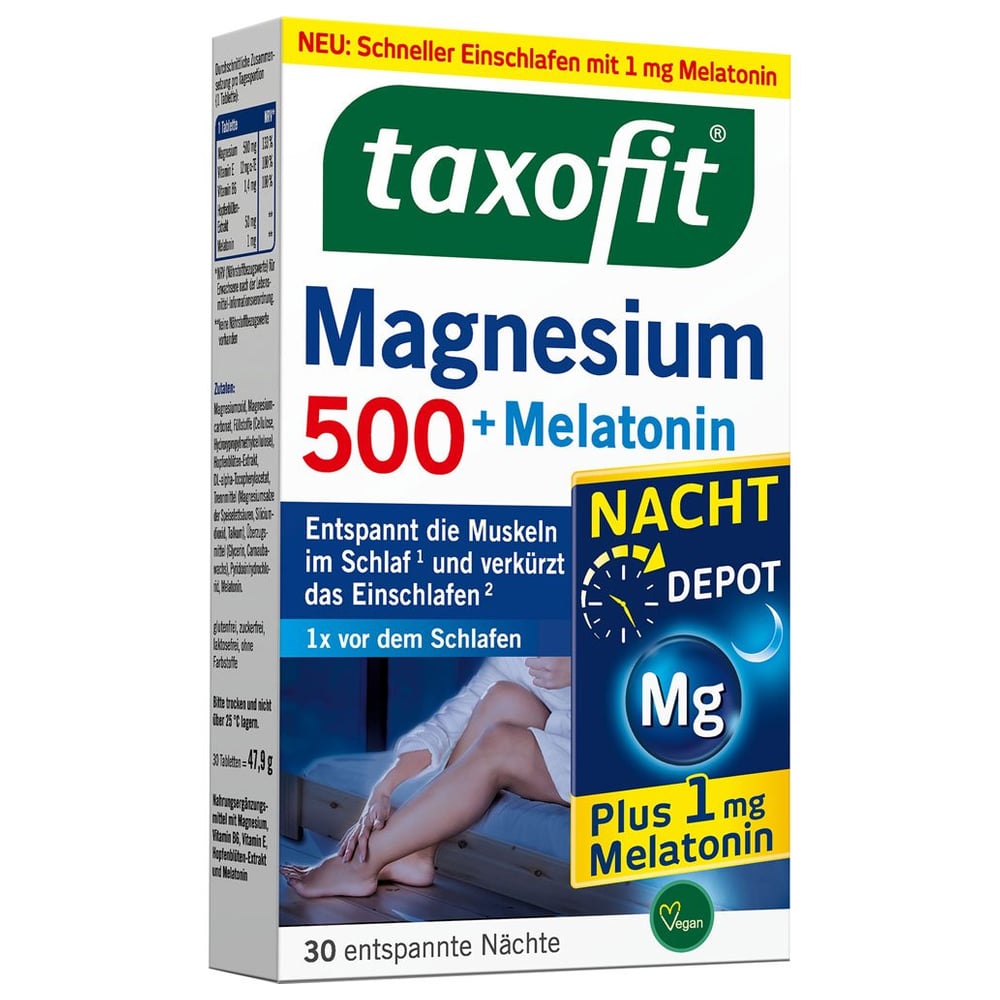 Taxofit Mag 500 Nacht+mela