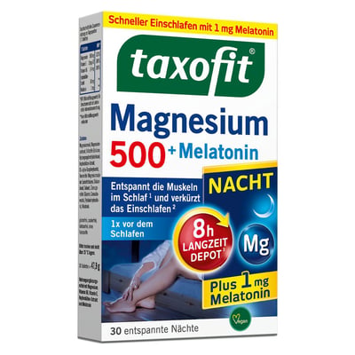 Taxofit Mag 500 Nacht+mela Produktbild 1
