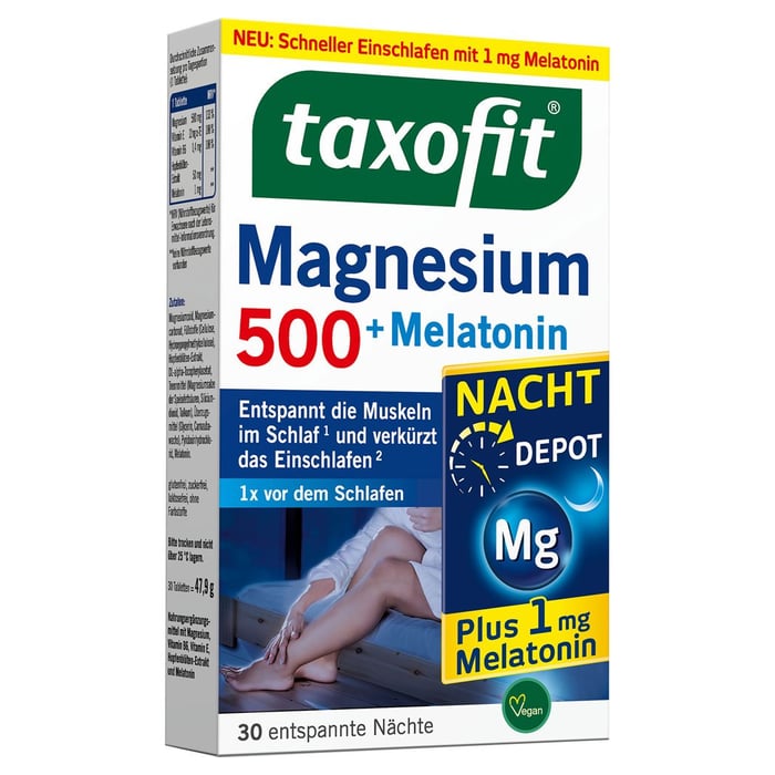 Taxofit Mag 500 Nacht+mela