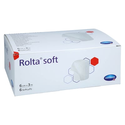Rolta soft Synth.-Wattebinde 6 cmx3 m Kohlpharma
