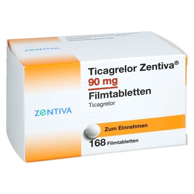Ticagrelor Zentiva 90 mg