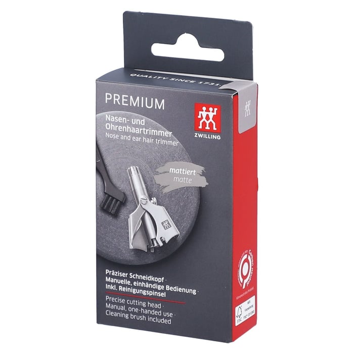 Zwilling Prem Nas+ohr Haar