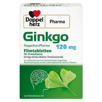 Ginkgo DoppelherzPharma 120 mg