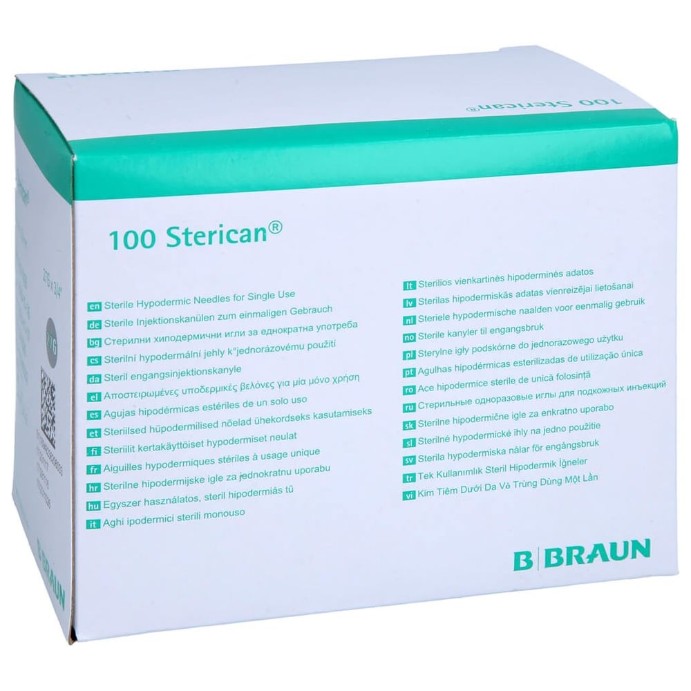 Sterican Einmalkanüle 27G 20 mm