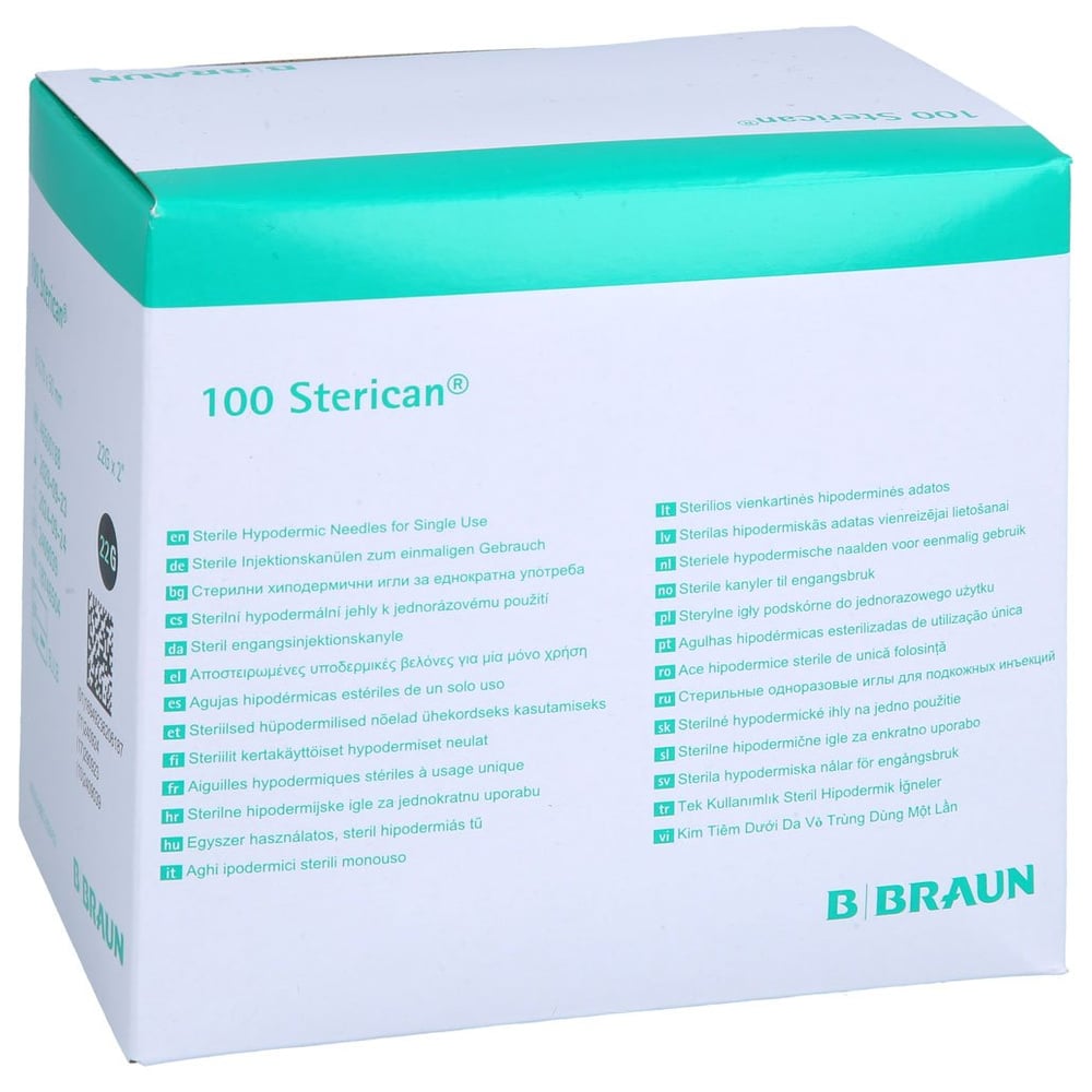 Sterican Einmalkanüle 22G 50 mm