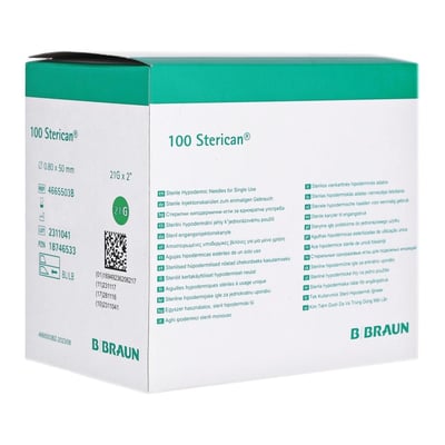 Sterican Einmalkanüle 21G 50 mm