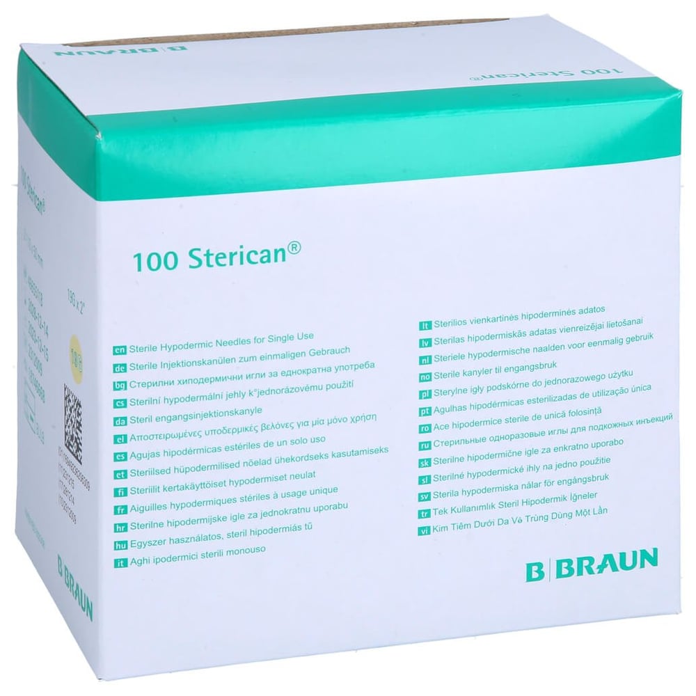 Sterican Einmalkanüle 19G 50 mm