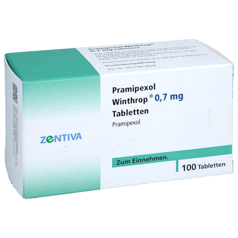 Pramipexol Winthrop 0,7 mg