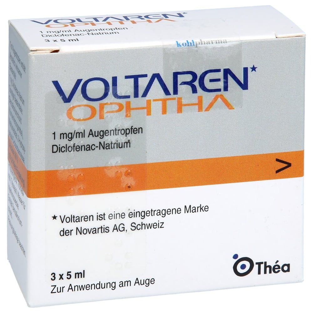 Voltaren ophtha 1 mg/ml Augentropfen